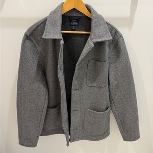 J. Crew Heather Grey Chore Jacket
